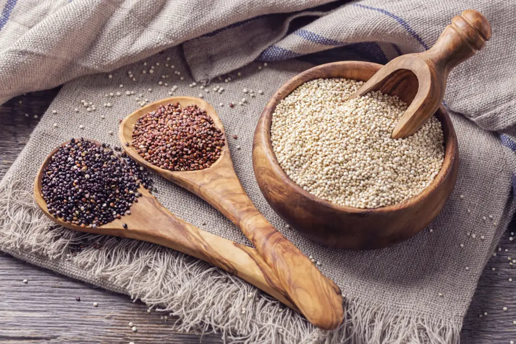 Different types of quinoa